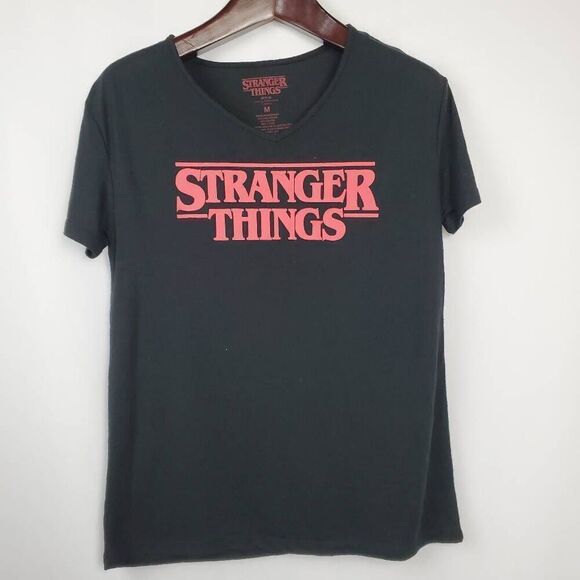 Stranger Things Medium Black T-shirt - Picture 1 of 5